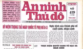Báo An ninh Thủ đô số 01254, ngày 10/3/2000