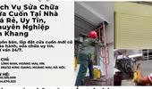 Dịch vụ sửa chữa cửa cuốn tại nhà giá rẻ, uy tín, chuyên nghiệp An Khang 