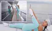 Bạn gái Ronaldo khoe dáng táo bạo trên du thuyền