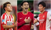18 cầu thủ Nhật Bản đang thi đấu ở châu Âu là những ai?