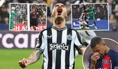 Newcastle khiến PSG nhận thất bại đậm nhất sau gần 20 năm