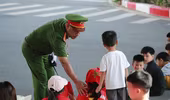 Những 'mầm non đất nước' được Công an Hà Nội quan tâm đặc biệt ở Đại lễ A80