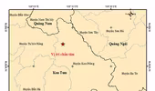 Kon Tum lại rung lắc vì động đất liên tiếp trong nhiều ngày