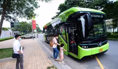 Hà Nội vận hành thí điểm tuyến buýt điện Kim Mã- Đông Anh