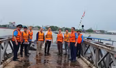 Cần khoảng 4 tỷ đồng để khắc phục sự cố đứt cầu phao Ninh Cường