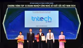 TNTech được vinh danh tại chương trình Top 10 doanh nghiệp công nghệ số xuất sắc Việt Nam