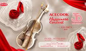 Acecook Happiness concert 2025 hành trình 9 năm lan tỏa hạnh phúc qua âm nhạc