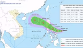 Ngày mai, áp thấp nhiệt đới đi vào Biển Đông, có thể mạnh lên thành bão