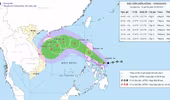 Bão Fengshen vào Biển Đông, sẽ suy yếu khi gặp không khí lạnh