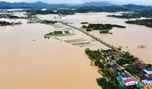 Lũ trên sông Thu Bồn ở Đà Nẵng vượt mức lịch sử năm 1964 
