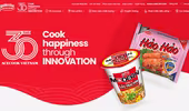 Acecook Việt Nam ra mắt website mới nhân dịp 30 năm ngày bán hàng đầu tiên 