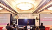 Bí Thư thành ủy Hà Nội Vương Đình Huệ phát biểu khai mạc tọa đàm Tham vấn về sáng kiến: Hà Nội-Thành phố sáng tạo 