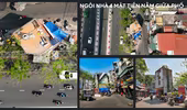 Cận cảnh ngôi nhà 4 mặt tiền chỉ rộng hơn 15 m hiếm thấy giữa Thủ đô