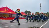Tổng duyệt khai mạc chung kết Hội thi Thể thao nghiệp vụ chữa cháy cứu nạn, cứu hộ 2025
