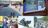 Cận cảnh loạt camera công nghệ AI mới được lắp đặt ở Hà Nội để xử phạt vi phạm giao thông