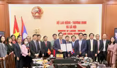 Việt Nam-Lào ký kết thỏa thuận hợp tác về lao động và phúc lợi xã hội