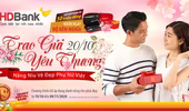 Mừng 20-10, HDBank tặng khách hàng hàng ngàn phần quà và tiền vào tài khoản 