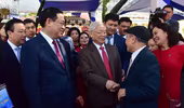 Tổng Bí thư, Chủ tịch nước Nguyễn Phú Trọng dự lễ kỷ niệm 70 năm thành lập Trường THPT Nguyễn Gia Thiều