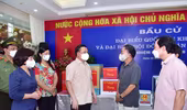 Hà Nội tưng bừng, rực rỡ trong Ngày bầu cử
