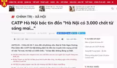 Nói không với tiếp tay lan truyền tin xấu, độc trong trận chiến “đánh giặc” Covid-19 