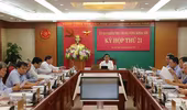 Kỳ họp thứ 21 của Ủy ban Kiểm tra Trung ương: Xem xét, thi hành kỷ luật nhiều tổ chức Đảng, đảng viên