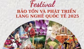Festival Bảo tồn và Phát triển Làng nghề Quốc tế 2025: Tôn vinh di sản - Kết nối tinh hoa - Kiến tạo tương lai bền vững