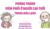 Phòng tránh viêm phổi ở người cao tuổi trong mùa lạnh