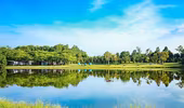 Trọn vẹn vẻ đẹp bình yên bên hồ Đại Lải