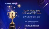 VietinBank - Ngân hàng SME tốt nhất Việt Nam 3 năm liên tiếp
