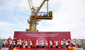 Biểu tượng kiến trúc của thành phố Cảng Hải Phòng chính thức làm lễ cất nóc