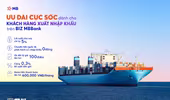 MB ra mắt gói combo Giải pháp siêu ưu đãi trợ lực doanh nghiệp xuất nhập khẩu đẩy mạnh hoạt động kinh doanh 2024