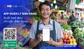 MB chính thức tặng miễn phí: App quản lý bán hàng, xuất hoá đơn điện tử chỉ cần điện thoại