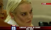 Lindsay Lohan bật khóc khi bị ra tòa