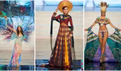 Thí sinh Miss Universe 2012 ấn tượng trong trang phục dân tộc
