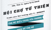 Hội chợ từ thiện: “Vì miền Trung yêu thương”