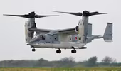 Cất cánh bất thành, máy bay V-22 Osprey của Nhật Bản bị hư hại