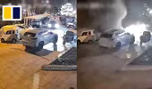 Đường ống sưởi ấm bất ngờ phát nổ giữa giao lộ tại Trung Quốc