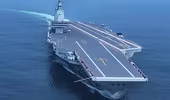 Tàu sân bay tiên tiến nhất của Trung Quốc di chuyển qua Eo biển Đài Loan