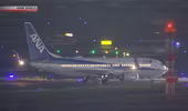 Máy bay chở 174 người gặp sự cố tại Nhật Bản