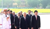 Lãnh đạo Đảng, Nhà nước viếng Chủ tịch Hồ Chí Minh