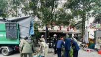 Công an phường Thụy Khuê quyết liệt đảm bảo trật tự đô thị dịp Tết dương lịch 2025
