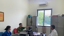 Công an xã Thuận An chủ động, trách nhiệm phối hợp triển khai đổi thẻ Đảng viên
