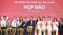 Giải golf vô địch quốc gia 2025 có quỹ thưởng tiền tỷ và kỳ vọng bùng nổ