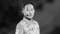 Trọng tài Trần Đình Thịnh nằm xuống sau câu nói cuối cùng lay động lòng người