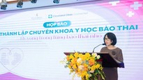 Vinmec ra mắt chuyên khoa y học bào thai - bước ngoặt điều trị trước sinh tại Việt Nam