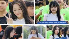 Nữ sinh Hà thành khoe sắc trong ngày hội bóng đá An ninh Thủ đô