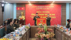 Hoàn thành xuất sắc nhiệm vụ đảm bảo an ninh quốc gia trên địa bàn Thủ đô