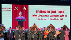 Thành lập Dàn nhạc Giao hưởng Quân đội, nhạc sĩ Đỗ Bảo giữ vai trò Giám đốc