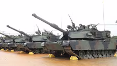 Đài Loan ra mắt lữ đoàn tăng M1A2T giữa căng thẳng với Trung Quốc