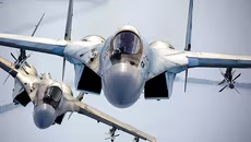 Tiêm kích Su-35S Nga áp đảo khiến F-16 và Mirage-2000 Ukraine phải tránh xa tiền tuyến?